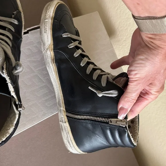 Golden Goose Blue Sneakers. EUC. - Picture 9 of 10